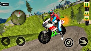 Uphill Offroad Motorbike Rider 🏍️💥  Super Bike Crazy Offroad Ride  Gameplay 60  Android GamePlay [upl. by Mable368]