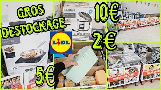 😱🚨LIDL GROS DESTOCKAGE 2€ 3€ 5€ 10€ 051124 arrivageslidl lidl grosdestockage promo bonsplans [upl. by Martita]