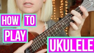 How to play UKULELE with 3 EASY chords [upl. by Eetse]