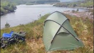 Vango Hydra 200  Wild Camping at Sheeffry Hills Mayo Ireland [upl. by Laraine]