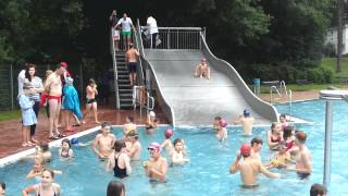 Entenjagd an den Laufer Stadtmeisterschaften 50 Jahre Freibad Lauf  Video 2 [upl. by Ardnuassac685]