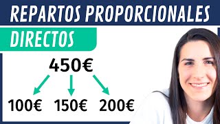 Repartos DIRECTAMENTE Proporcionales ✅ Proporcionalidad [upl. by Gies]