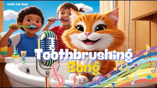 Brush Your Teeth Song for Kids  Fun Toothbrushing Song [upl. by Ailee]