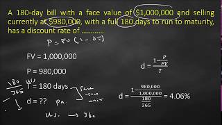 Simple discount rate calculation [upl. by Alram]