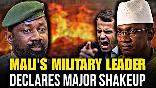 Malis Military Leader Declares Major Shakeup Fires Prime Minister Dissolves Entire Government [upl. by Odnam]