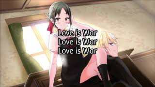 Kaguyasama wa Kokurasetai  quotLove Dramaticquot Romaji  English Translation Lyrics 69 [upl. by Amolap]