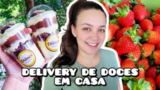 UM DIA NO MEU DELIVERY EM CASA  Problema com entrega de pedido [upl. by Barbe]