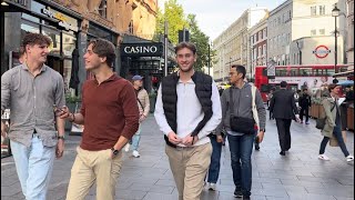 Embankment Station to Leicester Square Station  Walking Tour London  2024 [upl. by Evangelin]