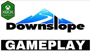 DOWNSLOPE  Xbox Series X Gameplay [upl. by Coplin]