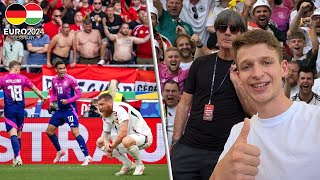 GERMANY STUN HUNGARY to QUALIFY FOR LAST 16 in EURO 2024 [upl. by Wenona]