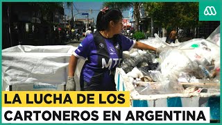 La lucha diaria de los cartoneros en Argentina [upl. by Prebo]