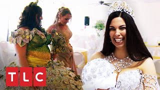 Dos vestidos de novias gitanas MUY extravagantes  Mi Gran Boda Gitana  TLC Latinoamérica [upl. by Dylana826]