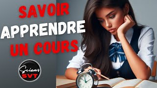 COMMENT APPRENDRE UN COURS [upl. by Cassondra]