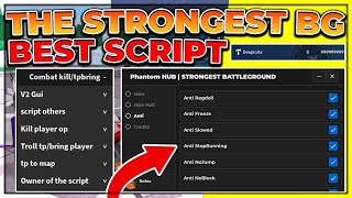 NEW The Strongest Battlegrounds Script GUI  Hack AUTO GAMEPASS KILL AURA AND MORE PASTEBIN [upl. by Eidurt689]