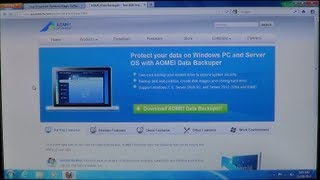 AOMEIs Data Backuper Software [upl. by Raffaj355]