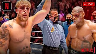 Jake Paul VS Mike Tyson FULL FIGHT HIGHLIGHTS 2024  Netflix Exclusive [upl. by Ahtabat]