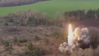 Russia releases video of Iskander missile system deployment in Ukraine [upl. by Handler]