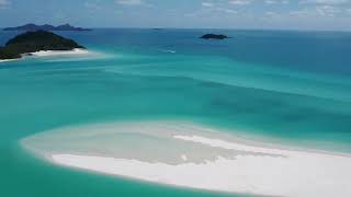 Whitehaven Beach from Above  Stunning Drone Footage of Whitsunday’s Iconic Paradise [upl. by Shirlie]