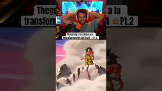 Thegrefg reacciona a la transformación del Ssj4 pt2 supersaiyan4 transformation thegrefg twitch [upl. by Ariay]