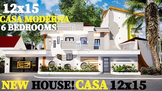 MODERN LUXURY HOUSE DESIGN 2024 CASA MODERNAMAISON MODERNE 2024 [upl. by Conlen]