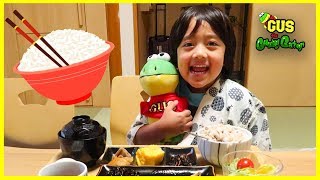 Flying in a Plane to Japan with Ryan ToysReview  Japan Hotel Tour [upl. by Ilka]