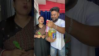 Wow colouring 🥤 juice 😍  acha jo bologe wo karungi baba shorts colouringjuice funnyvideos [upl. by Alrahs498]