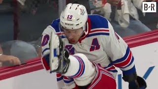 Rangers Win Game 3 vs Canes on Panarins BetweentheLegs OT Winner  2024 Stanley Cup Playoffs [upl. by Paquito156]