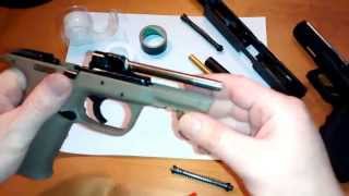 Airsoft GBB Pistol  Improve Accuracy WE MampP Big Bird WE G17 [upl. by Milburr]