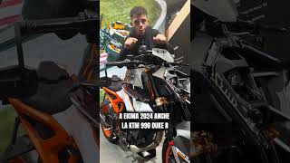 Ad EICMA 2024 è arrivata la KTM DUKE 990 R 🔥 [upl. by Anisor]