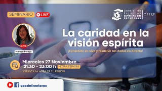 Seminario La caridad en la visión espírita [upl. by Lydon]