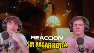 REACCION Xavi  Sin Pagar Renta Official Video [upl. by Emalia464]