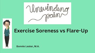 Exercise Soreness vs FlareUp [upl. by Olva385]