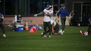 Odell Beckham jr shows off dance moves at practice [upl. by Roxy]