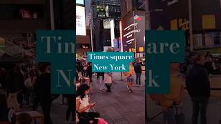 Time square New York USA travel newyork usa timesquarelive shorts usashorts bts [upl. by Enyaht]