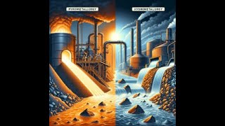 Pyrometallurgy vs Hydrometallurgy [upl. by Grimonia]