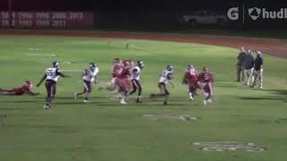 Jody Easter  2020  Junior Season Football Highlights [upl. by Haletky]