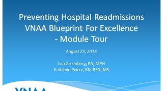 Preventing Hospital Readmissions  VNAA Blueprint for Excellence Module Demo [upl. by Aitsirhc]