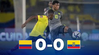 Eliminatorias  Colombia 00 Ecuador  Fecha 12 [upl. by Nicola568]