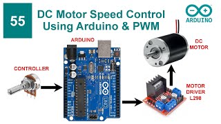 DC Motor Speed Control Using Arduino amp PWM With Code and Circuit  Proteus Simulation [upl. by Neroled]