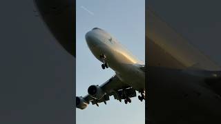 BOEING 747867F CATHAY PACIFIC FRANKFURT TO AMSTERDAM LANDING SCHIPHOL  PLANE SPOTTING  BLJG [upl. by Shafer159]