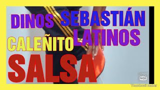 PASOS DE SALSA CALEÑADINOS CALEÑITO Y SEBASTIÁN LATINOS O BOLA [upl. by Pauiie150]