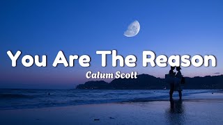 Calum Scott  You Are The Reason Lyrics [upl. by Profant88]