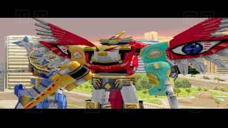 HURRICANEGER VS GAORANGER  NINPUU SENTAI HURRICANEGER  supersentaiseries ninja poweranimal [upl. by Aivatnahs]