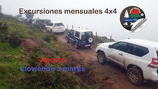 RUTAS TURÍSTICAS 4X4 AGOSTO LLOVIENDO A MARES [upl. by Marriott]