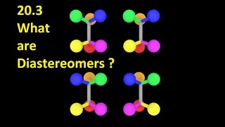 203 What are Diastereomers HL IB Chemistry [upl. by Raouf]