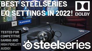 Best EQ Settings for SteelSeries NovaArctis Pro Wireless in 2022 UPDATED [upl. by Sophey]