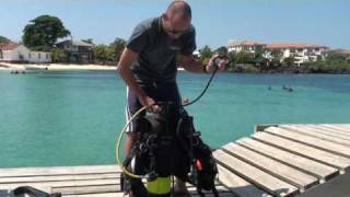 PADI IDC Skill 1 Demonstrate Scuba Equipment Assembly [upl. by Mame]