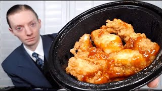 KFCs NEW Saucy Nuggets Review [upl. by Euqinor]