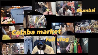 colaba market mumbai Vlog [upl. by Gombosi263]