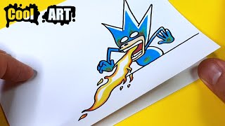 FLIPBOOK SHIN SONIC VS FIRE [upl. by Sharos]